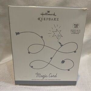 Hallmark Keepsake Magic Cord For Up To 7 Ornaments 2013 CORD ONLY No Plug